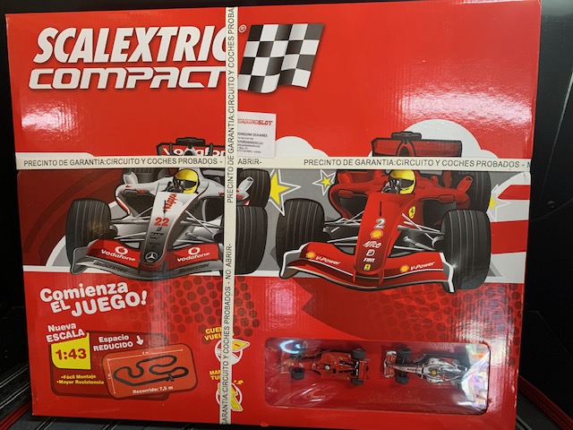 Circuitos fashion scalextric compact