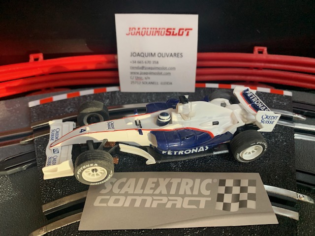 Scalextric Compact F1 Bmw Sauber Exclusivo de circuito