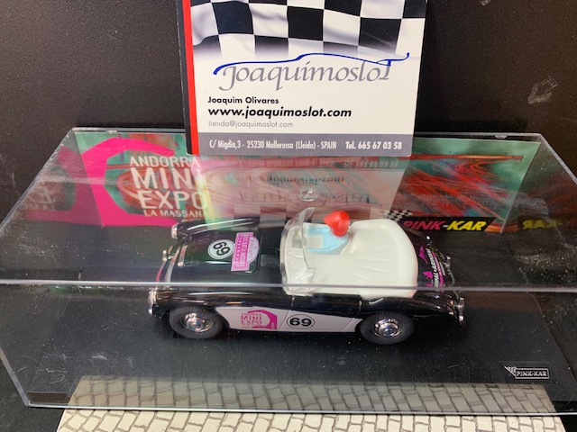 Pink kar Austin Healey 3000 Mini Expo 2003