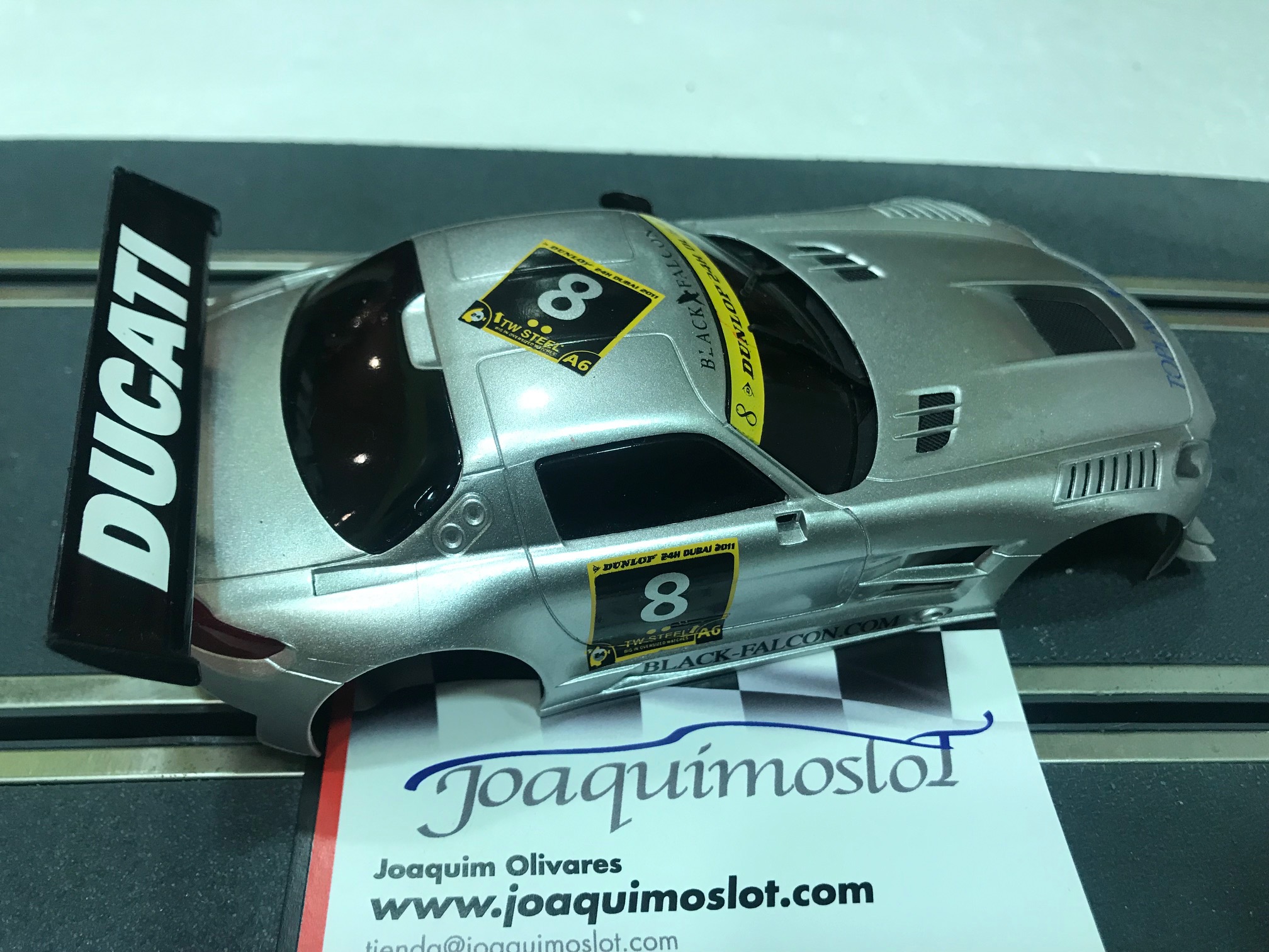Scalextric carroceria usada  Mercedes  SLS