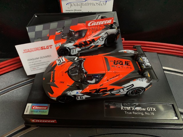 Carrera Evolution 27688 KTM X-BOW GT2 True Racing No 16