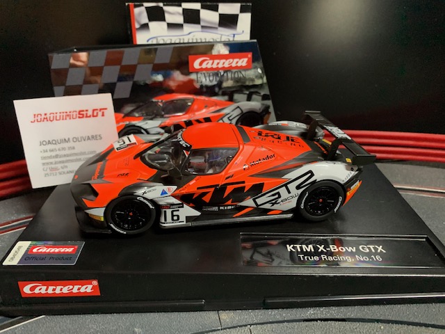 Carrera Evolution 27688 KTM X-BOW GT2 True Racing No 16