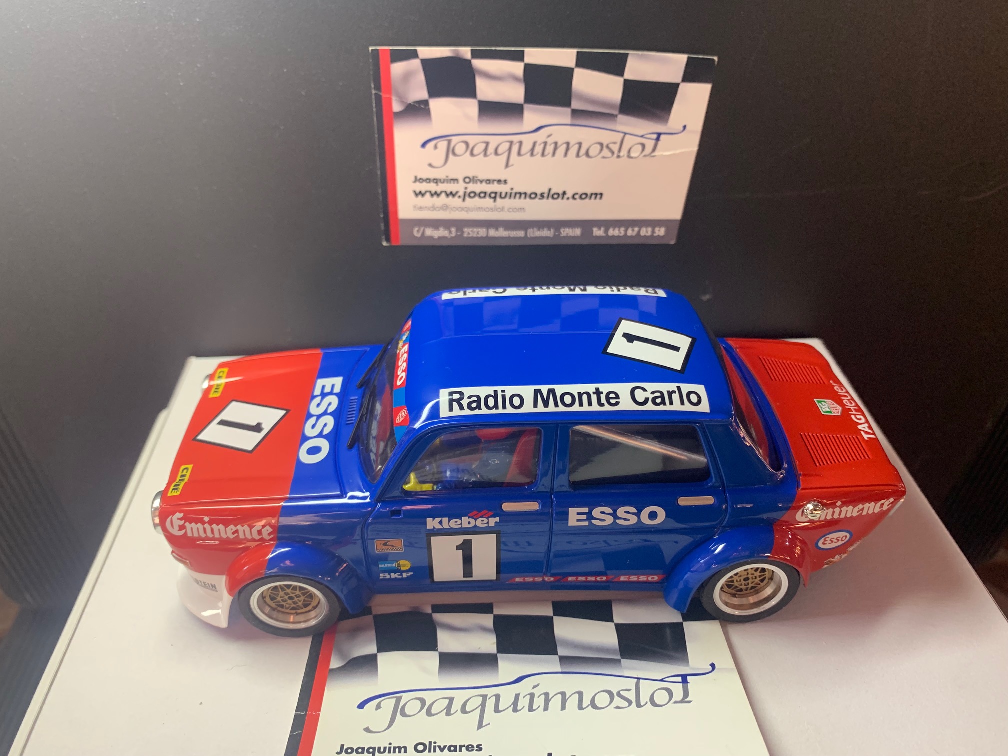 TTS-025  Simca 1000 Esso Edition #1 con Nuevo Chasis TTS.