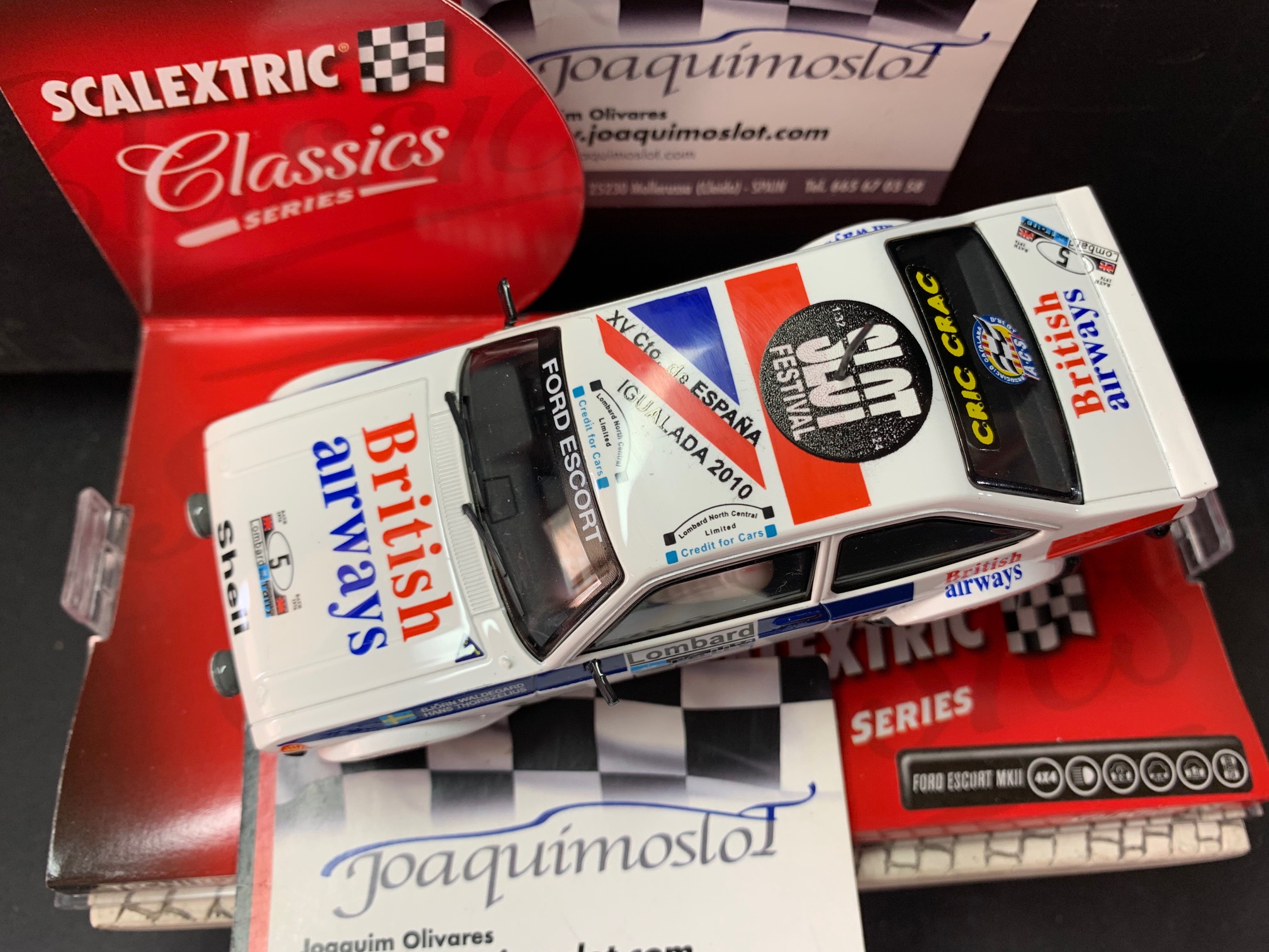 Scalextric 6369 XV Campeonato España Ford Escort MKII [6369 XV Campeonato  España] - 0,00€ : , Comprar, ofertas y descuentos