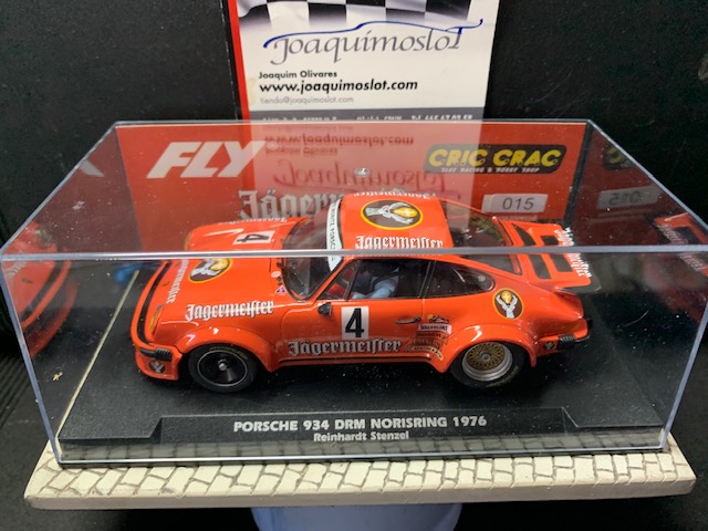 Fly E2019 Porsche 934 DRM Norisring 1976 Jägermeister nº 4