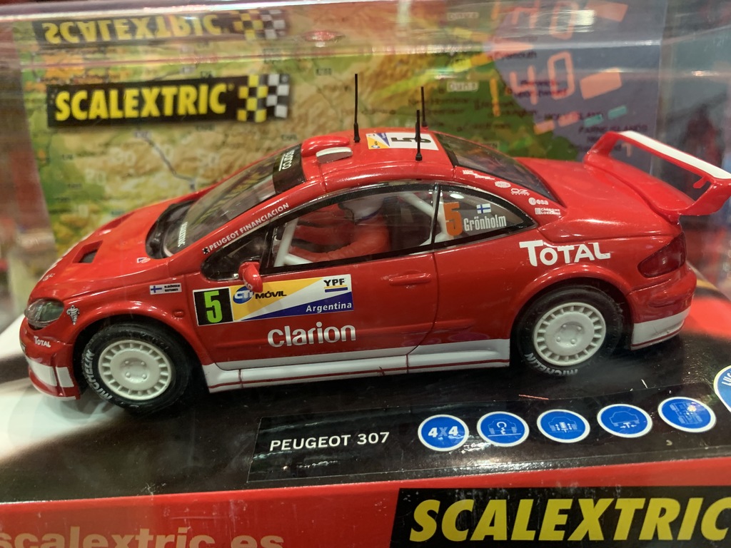 Scalextric C2561A Peugeot 307 WRC 2004 N°16 Loix - 1/32 - Neuf