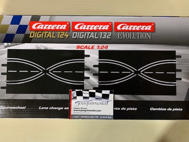 Carrera digital 20517 132 &124  2x Cambio de carril