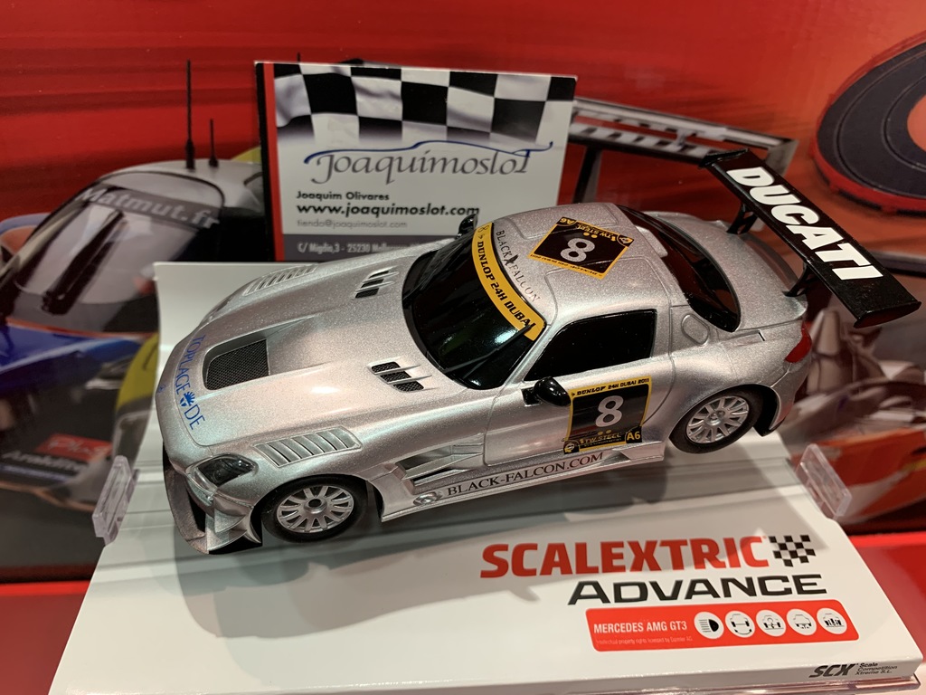 Scalextric Advance Mercedes AMG SLS GRIS Nº8 [ADVANCE3] - 47,00€ : ,  Comprar, ofertas y descuentos