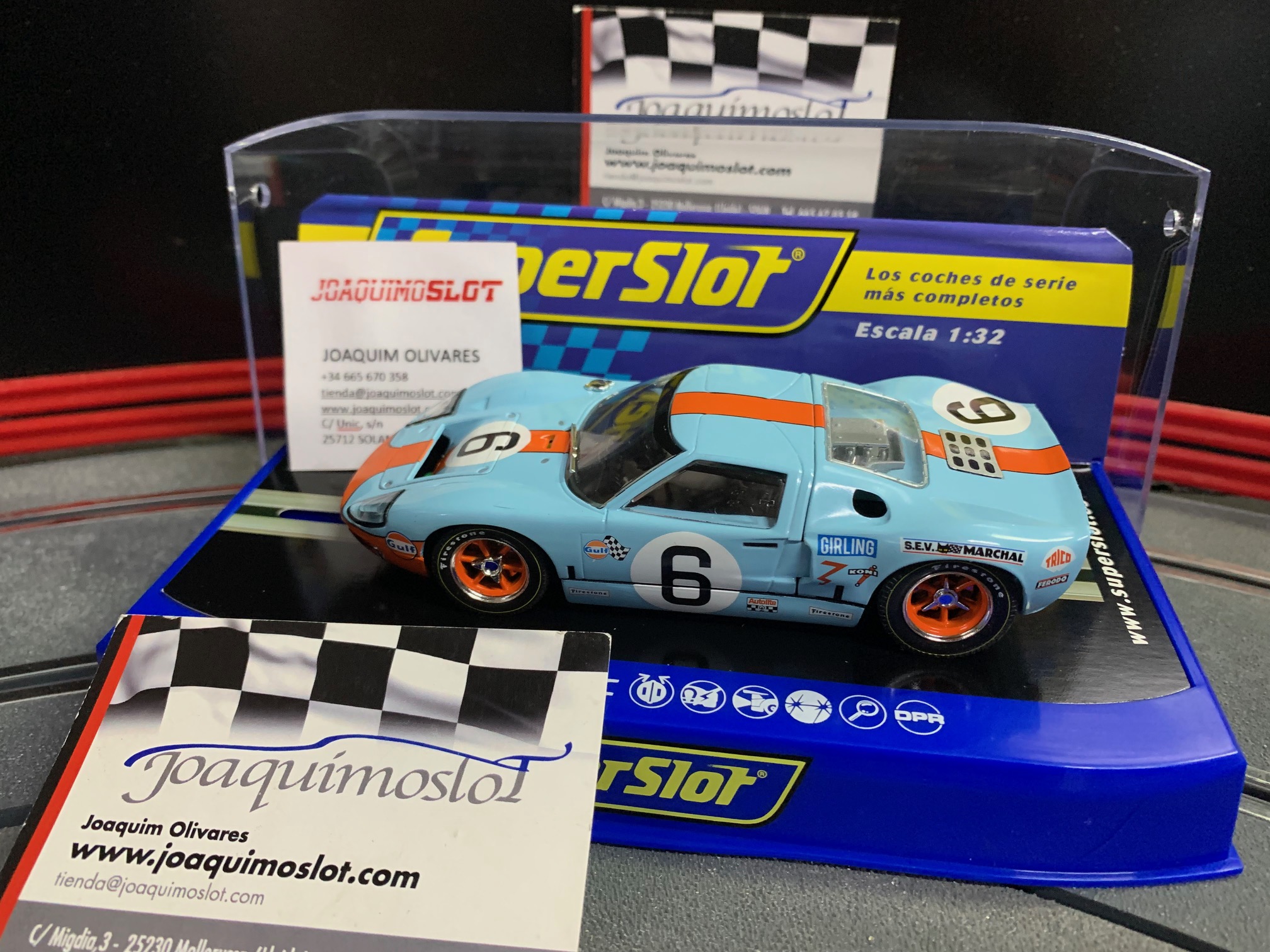 Superslot  H4041AC Ford GT40 #6 Limited.Edition