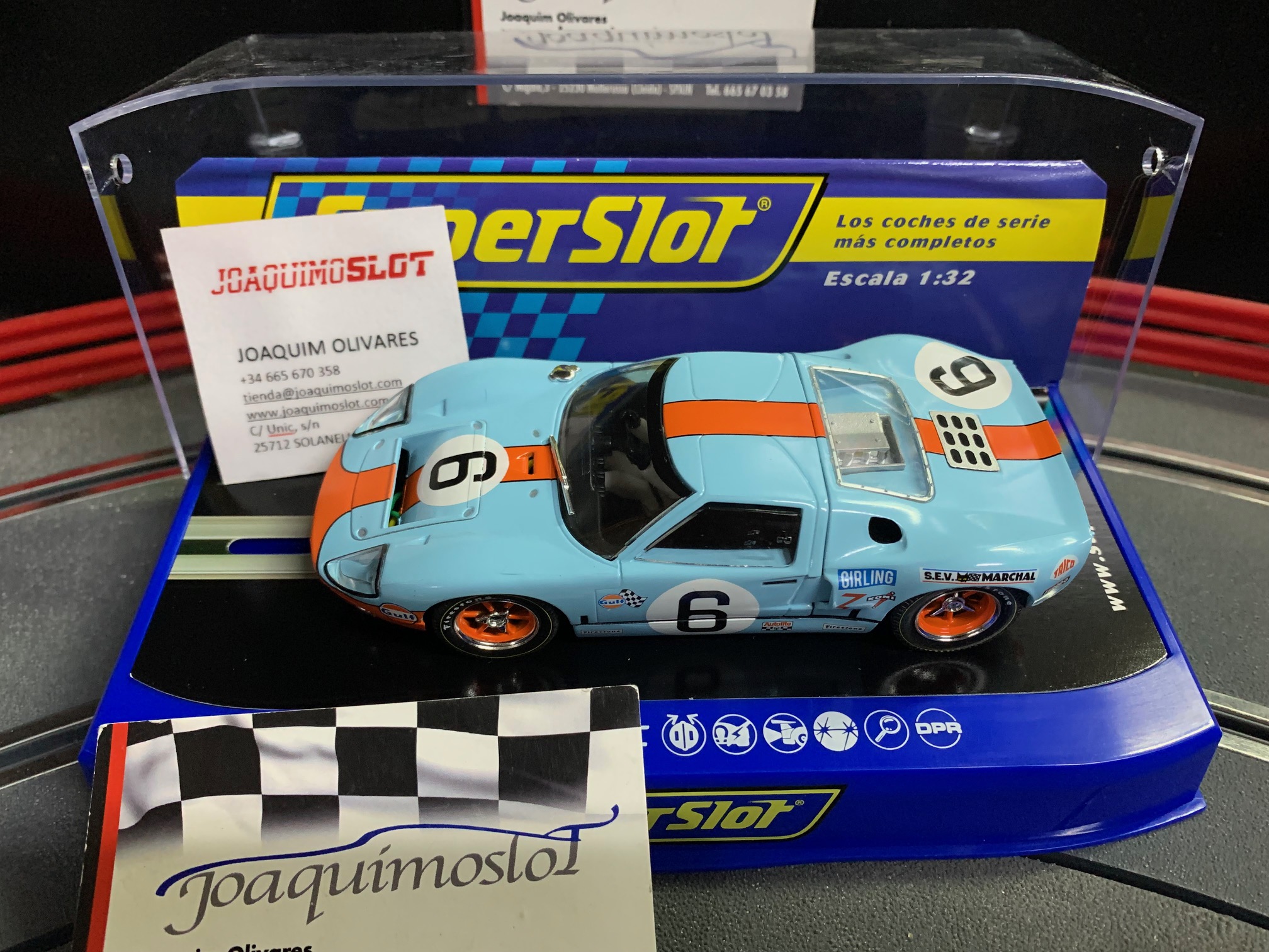 Superslot H4041AC Ford GT40 6 Limited.Edition [H4041AC] , Comprar