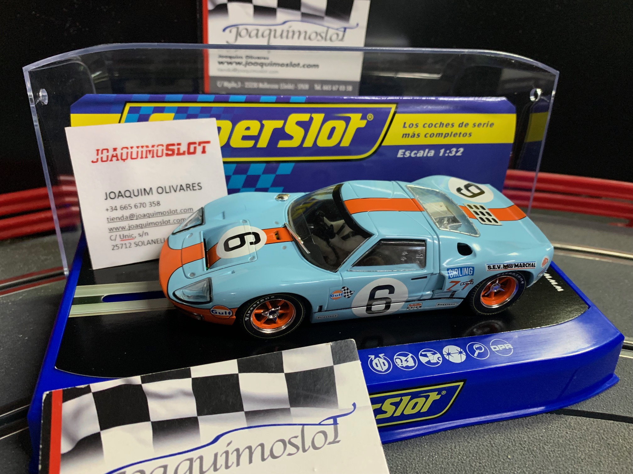 Superslot H4041AC Ford GT40 6 Limited.Edition [H4041AC] , Comprar