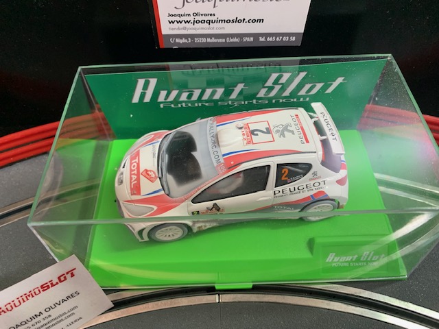 Avant Slot 50514N Peugeot 207 S2000 Solberg #2 Efecto Nieve