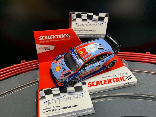 Scalextric U10390S300 Hyundai i-20 WRC Sordo
