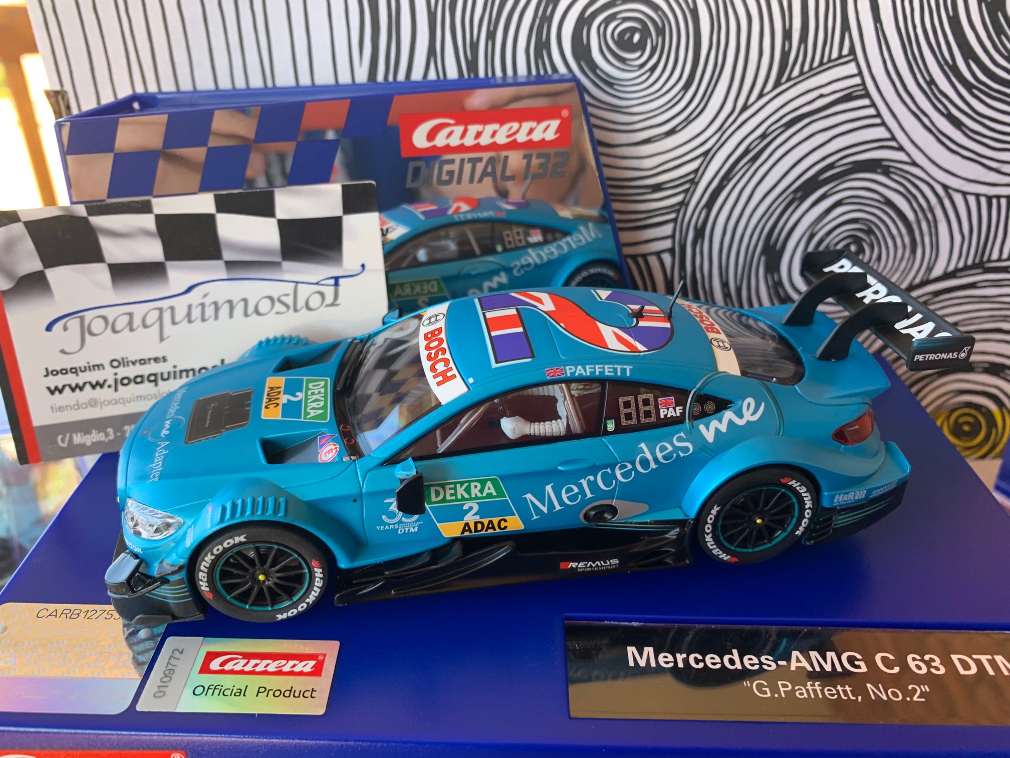 Carrera Digital  30884 Mercedes AMG C 63 G Paffett #2