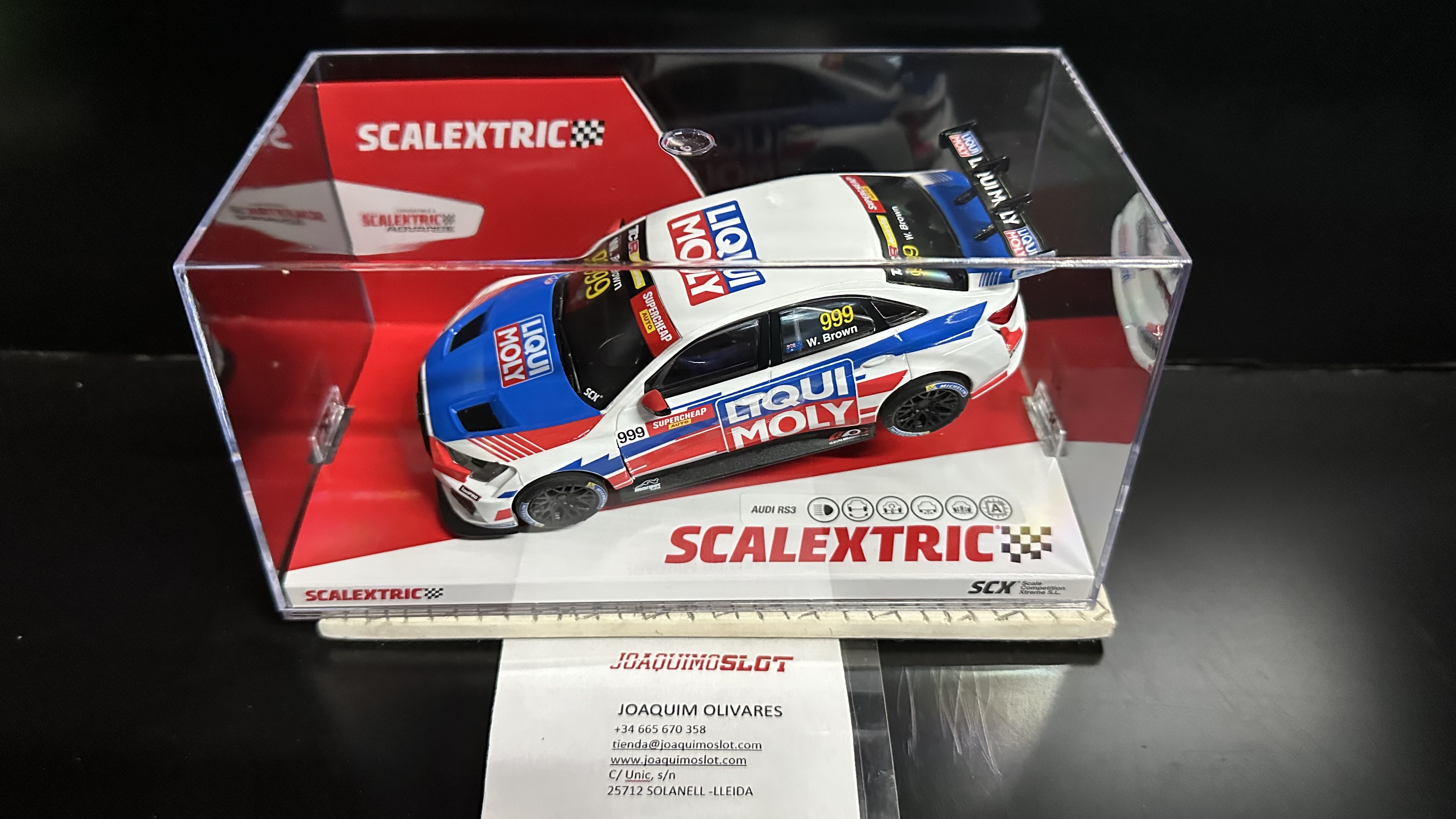 Scalextric U10556S300 Audi RS3 LMS TCR - Liqui Moly