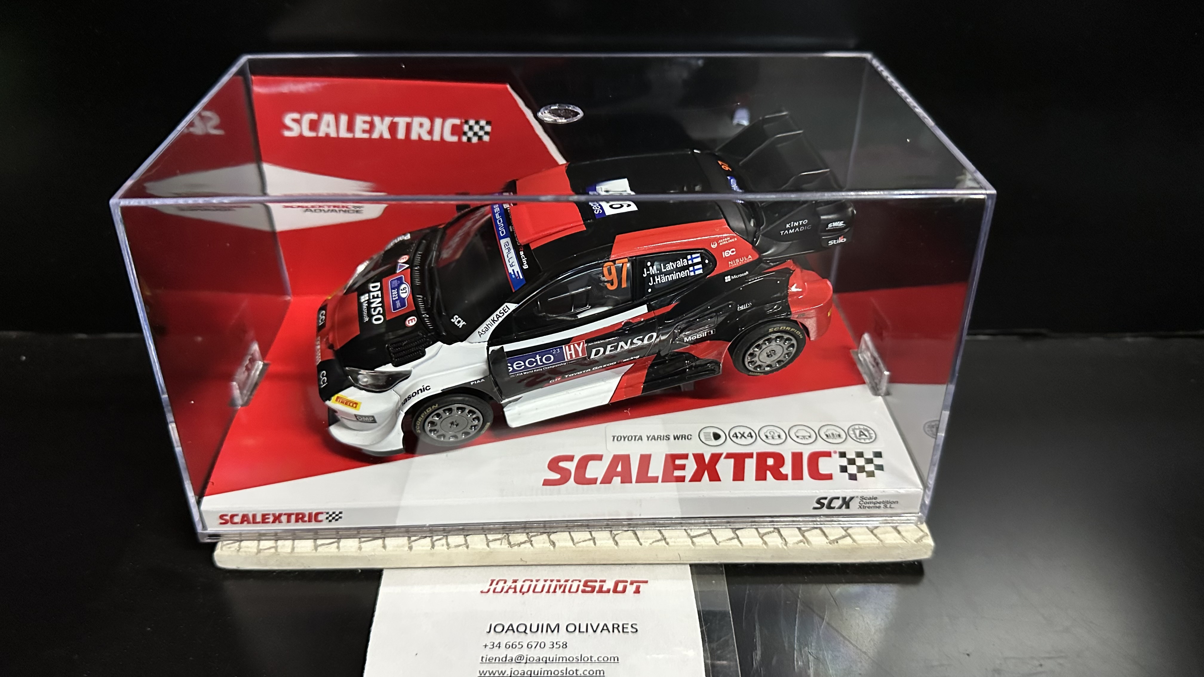 Scalextric U10555S300 Toyota Yaris WRC - Latvala Finland '23