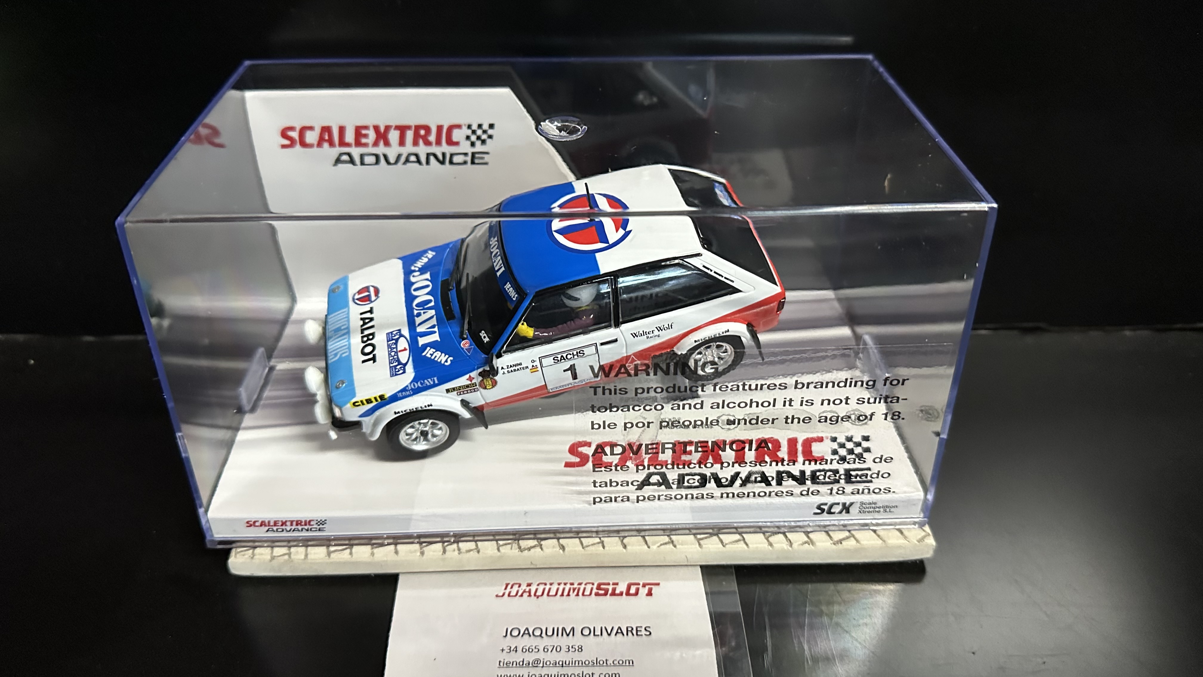 Scalextric Advance E10553S300 Talbot Sunbeam Lotus - Zanini '81