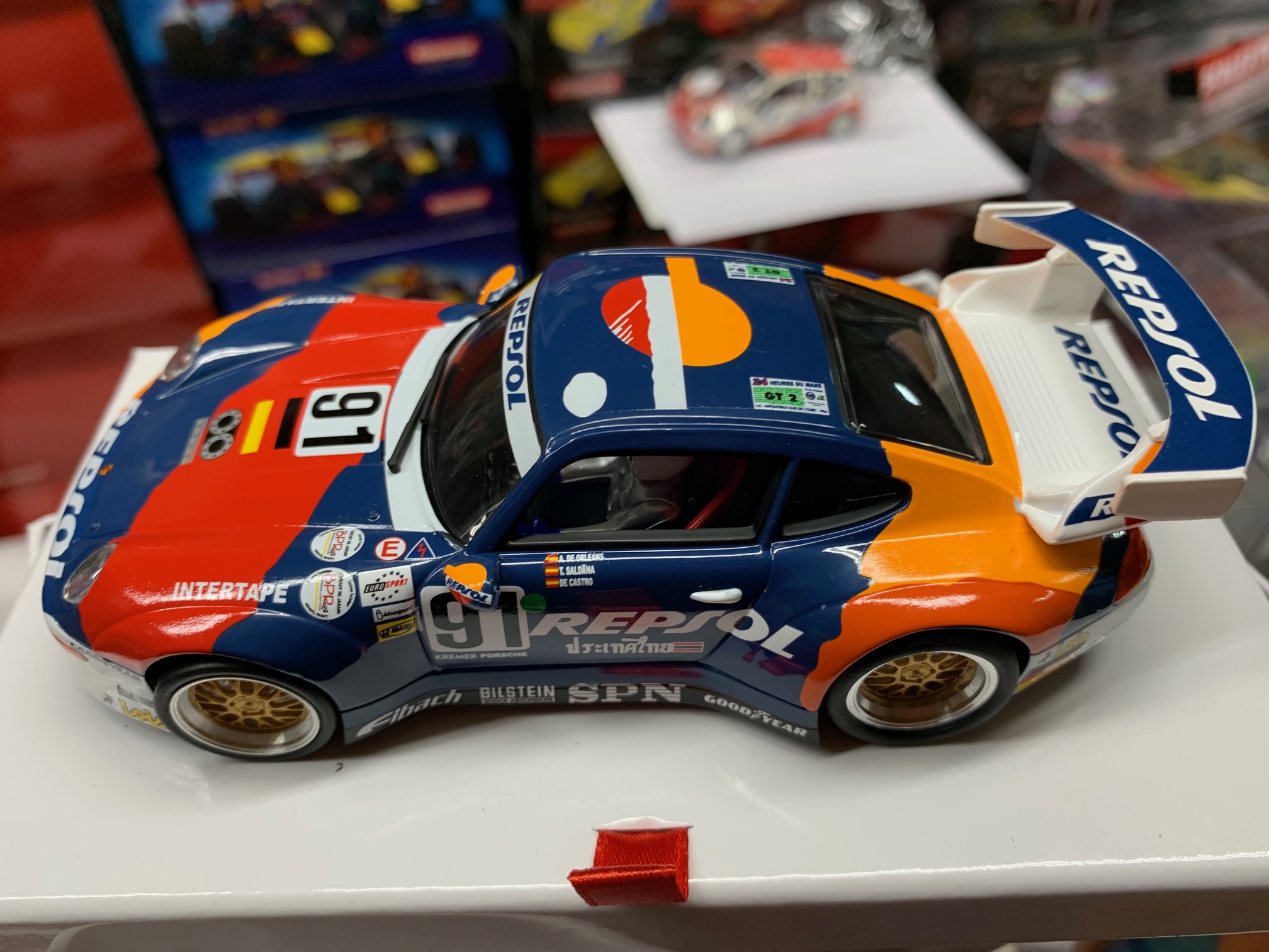 RevoSlot Porche 911 GT2  REPSOL 24H LE MANS #91 