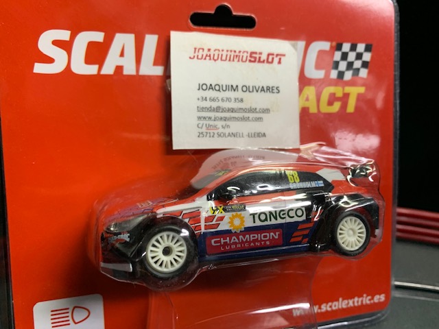 Scalextric Compact C10313X300  AUDI S1 WRX 'Red bull'