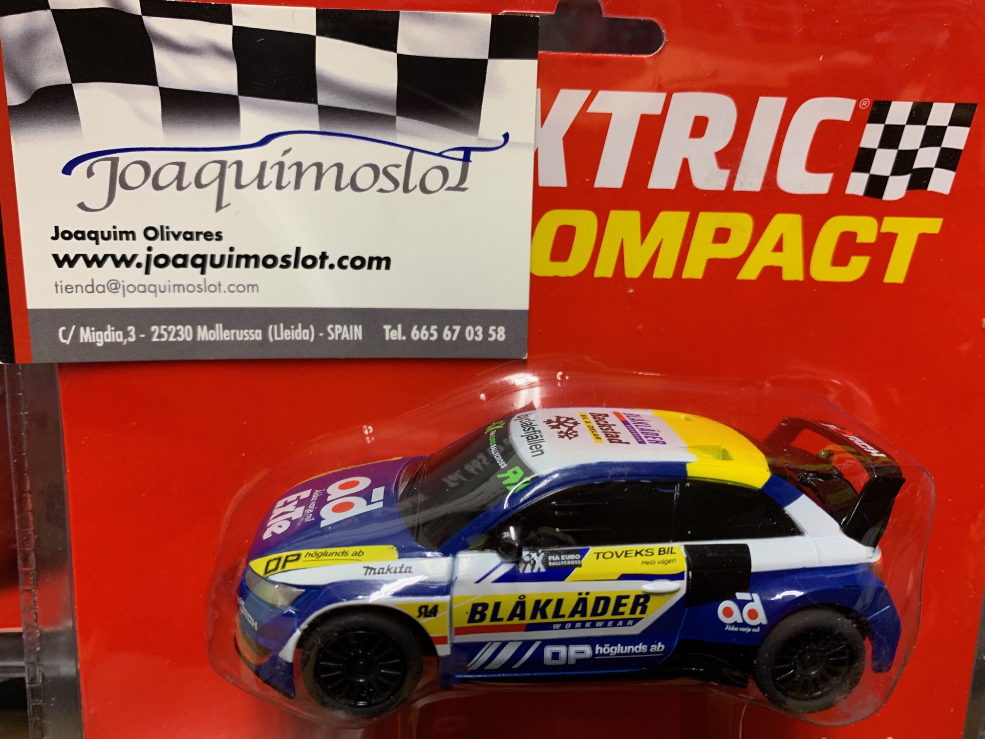 scalextric compact C10314S300  AUDI S1 WRX 'Exte'