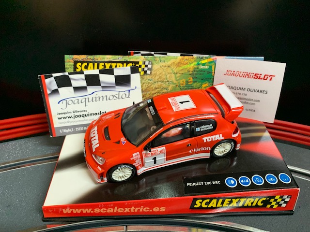 Peugeot store 206 scalextric