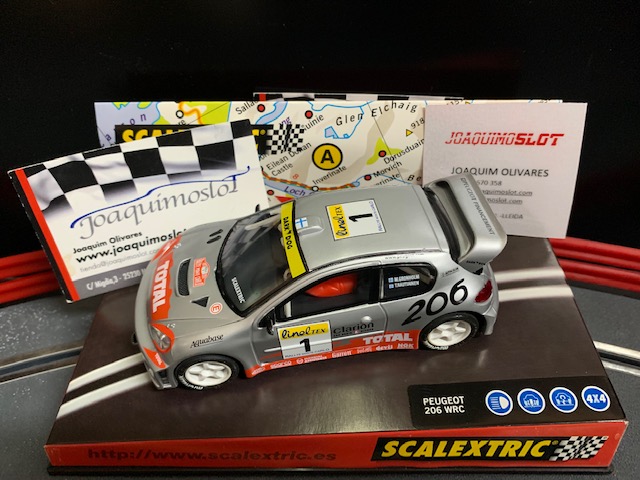 Scalextric 6068 Peugeot 206 WRC Montecarlo 2001 6068 Comprar ofertas y descuentos