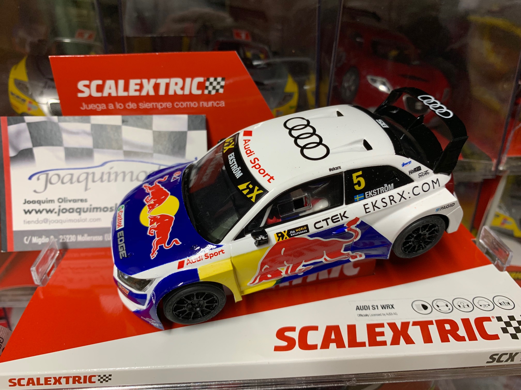 SCALEXTRIC U10329S300  Audi S1 WRX 'Ekstrom'