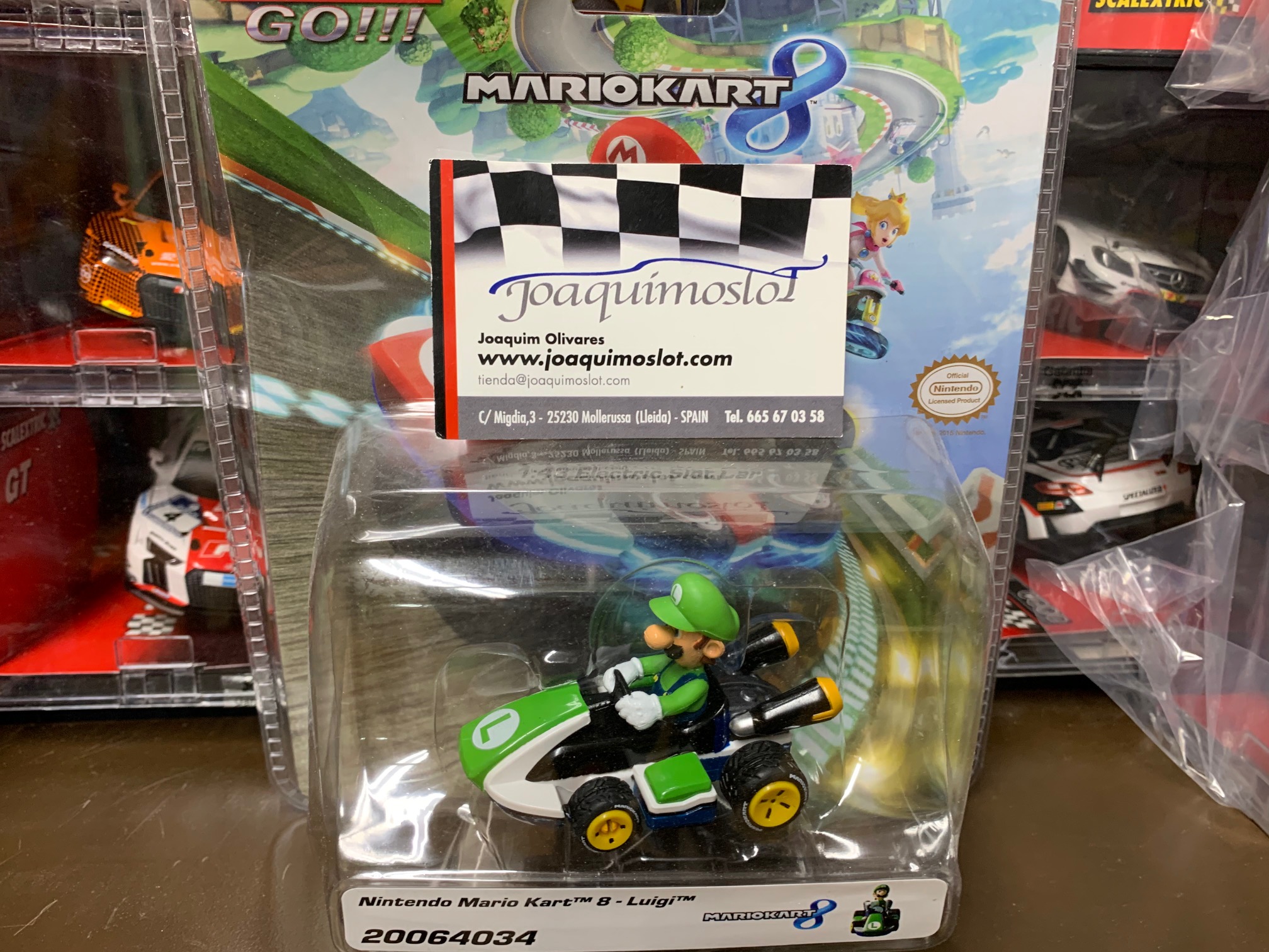 Carrera Go!!! 64034 Nintendo Mario Kart 8 - Luigi