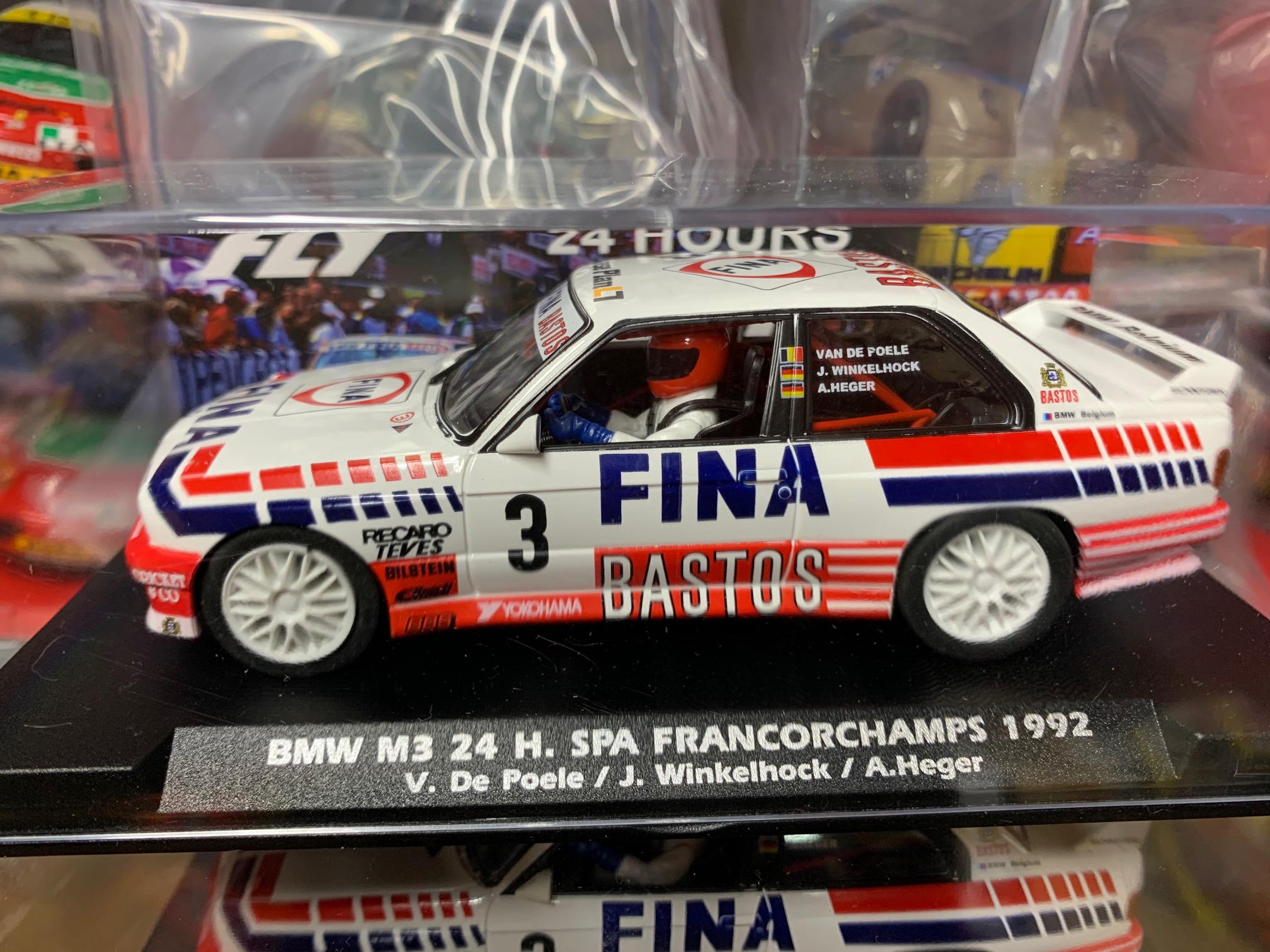 Fly A2023 BMW M3 E30 24H.SPA 1992 FINA Nº3 REF.A2023 FLY