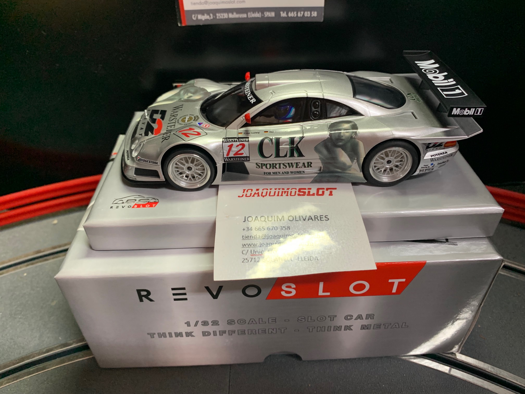 Fly Car Model Saleen S7R N.11 Campeon Espana 2002 slot car 1:32 Ref. 88026 MIB