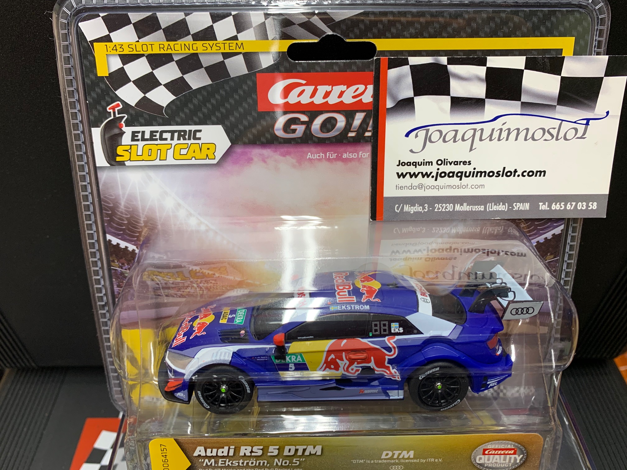 Carrera Go!!! 64157 Audi RS 5 DTM M. Ekstrom Nº55