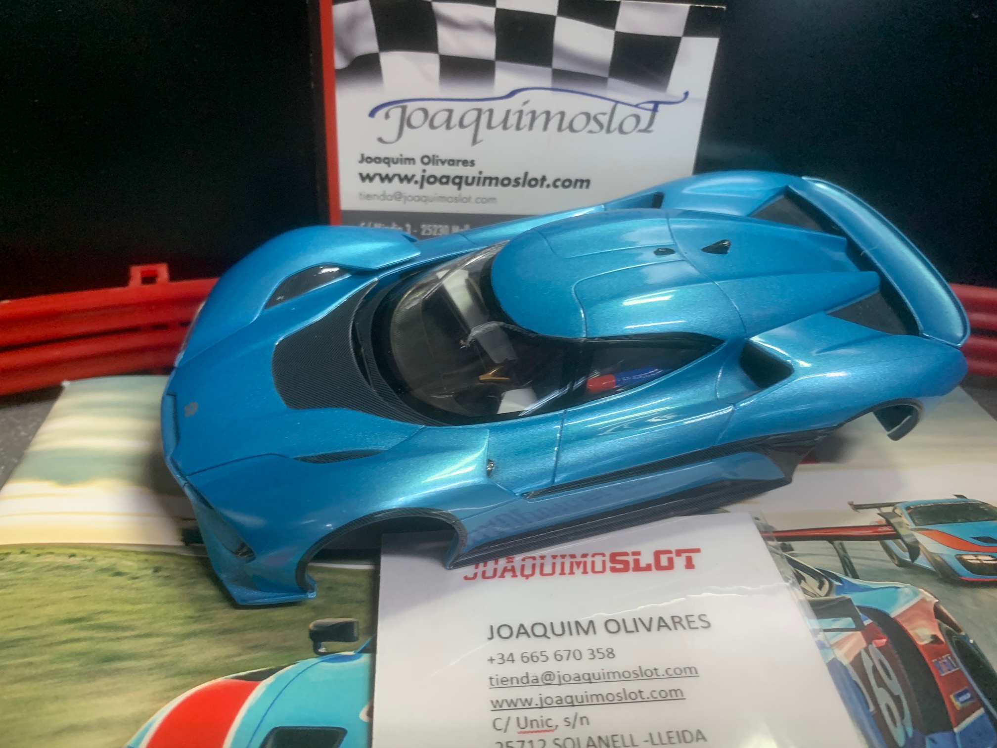 Carrera Evolution Carcasa Nio P9 vidrio roto