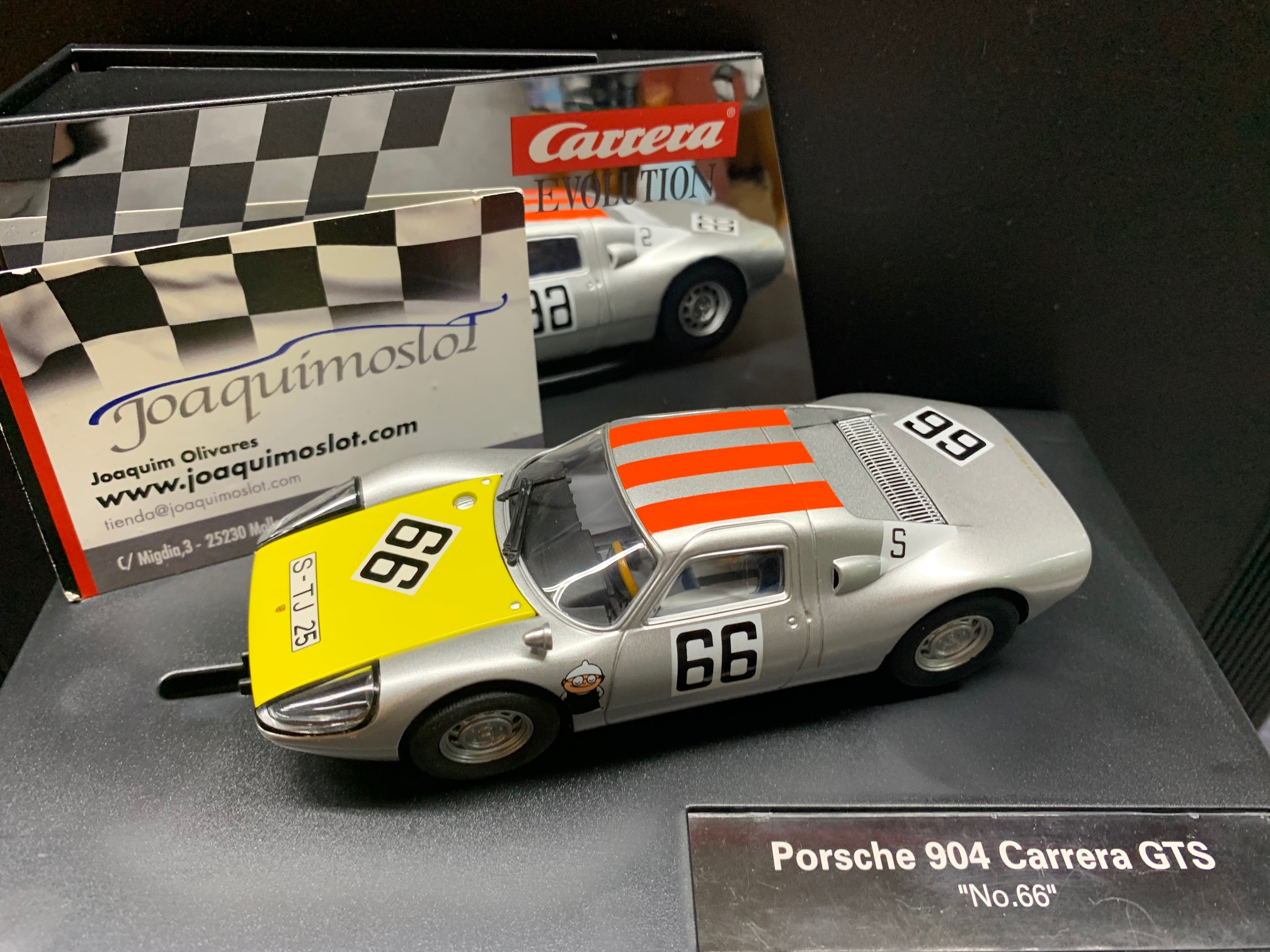 Carrera Evolution 27613 Porsche 904 Carrera GTS Nº66