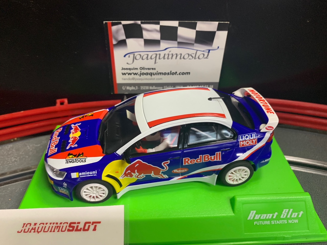 Avant Slot 50809 Mitsubishi Evo X Rally de Libano Nicolas Amioun