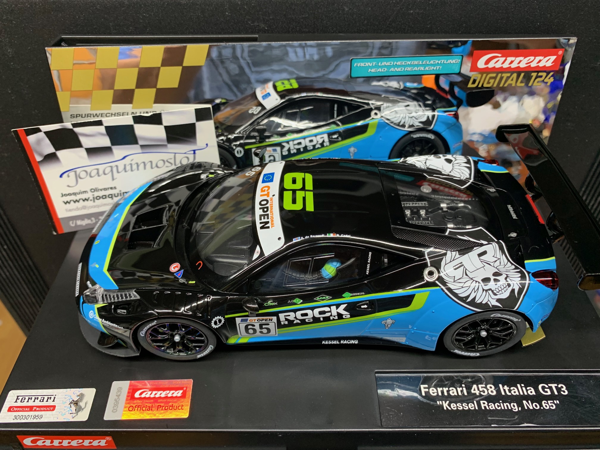 Carrera DIGITAL 124 23915 Ferrari 458 Italia GT3 Kessel Racing