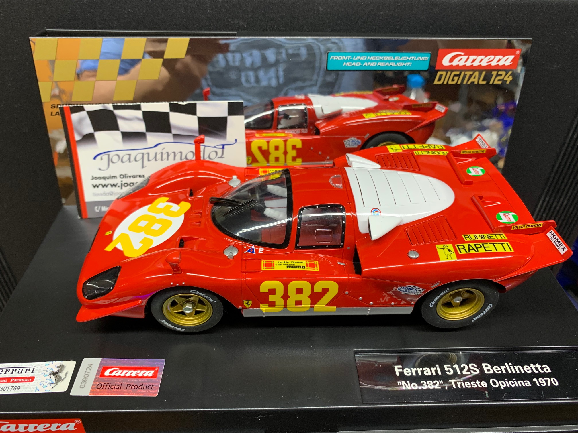 Carrera digital 124 23899 ferrari 512 s Berlinetta Trieste-opici