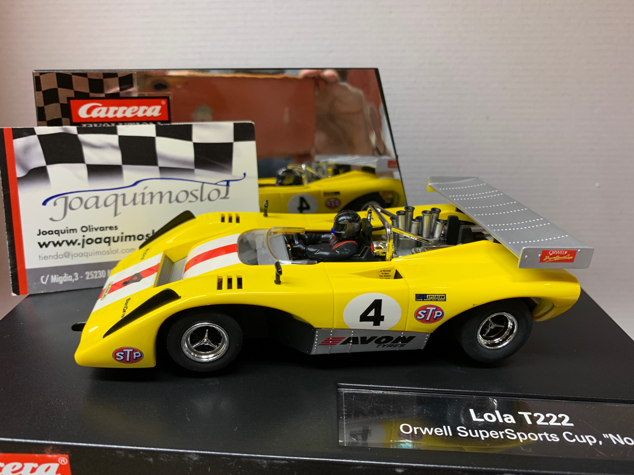 Carrera Evolution 132 27351 Lola T222 Orwell Supersport Cup Nº4