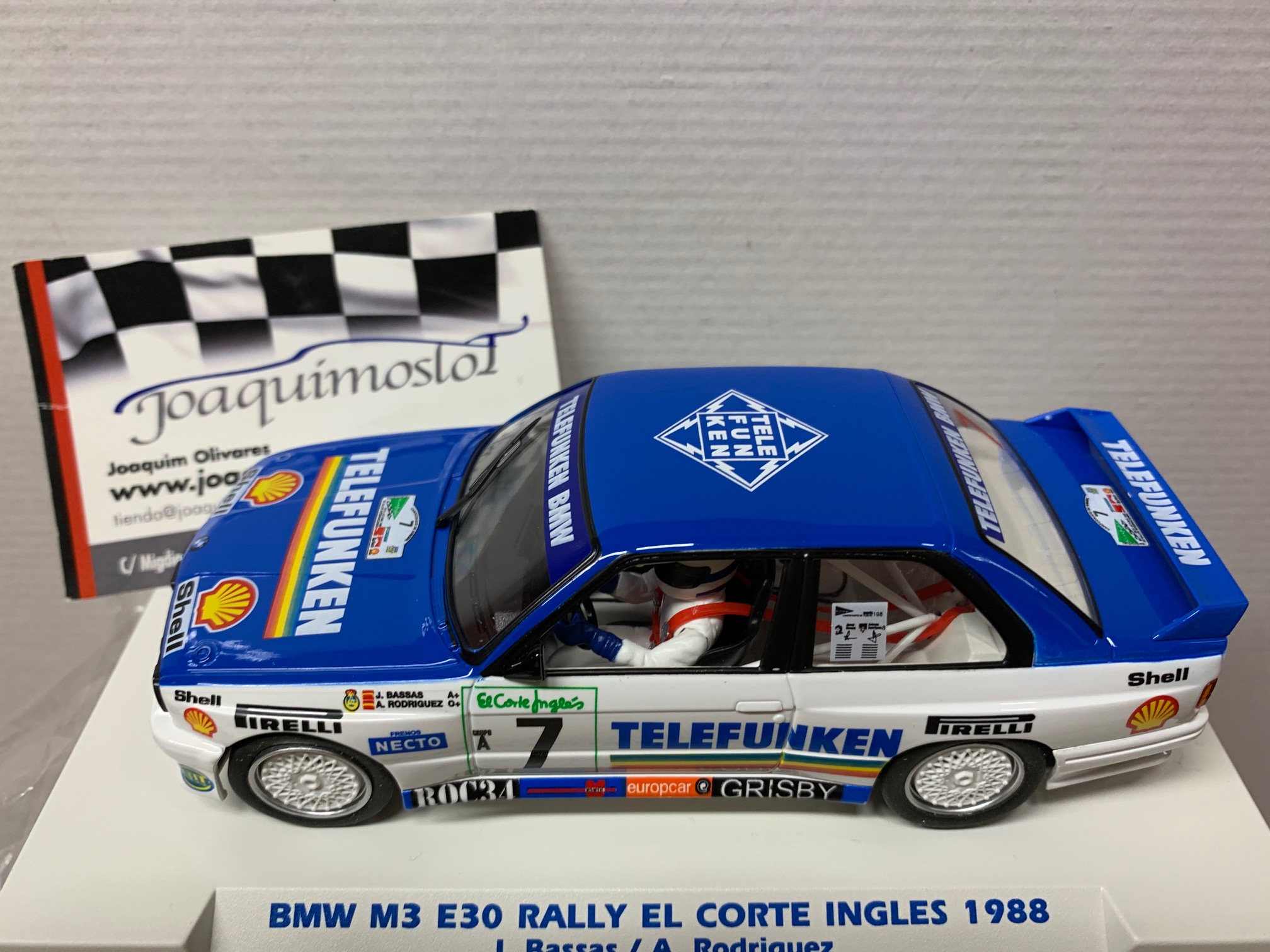 Fly E2009 BMW M3 TELEFUNKEN J.BASSAS ED.LTD.350