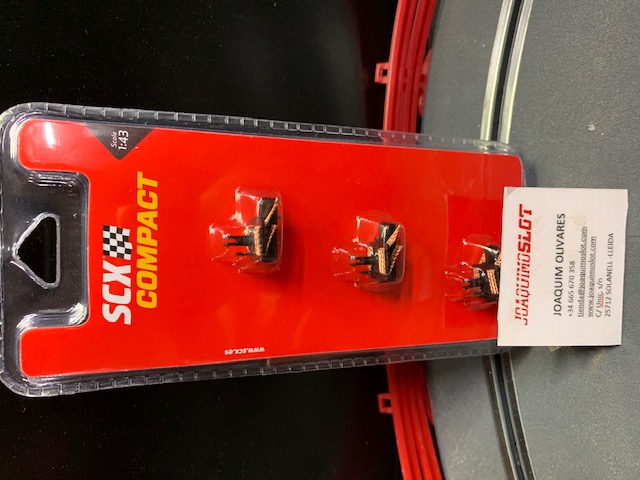 Scalextric Compact C10379S300 Guia Compact con trencillas X3