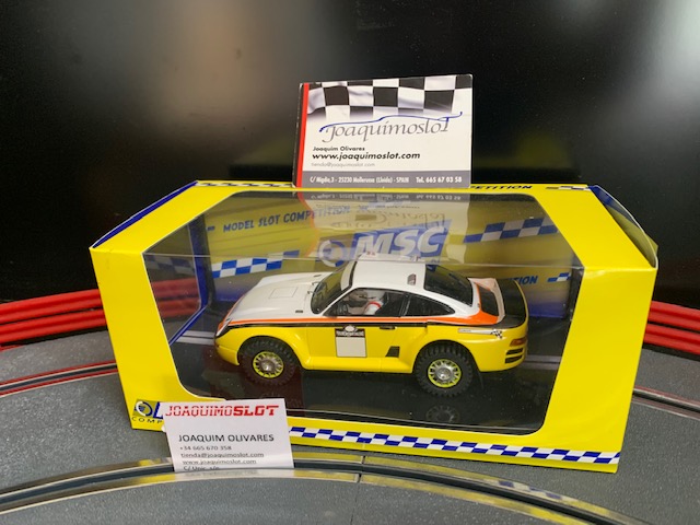 MSC HSR-2212 Porsche 959 Raid Chasis 3DP Material calibrado