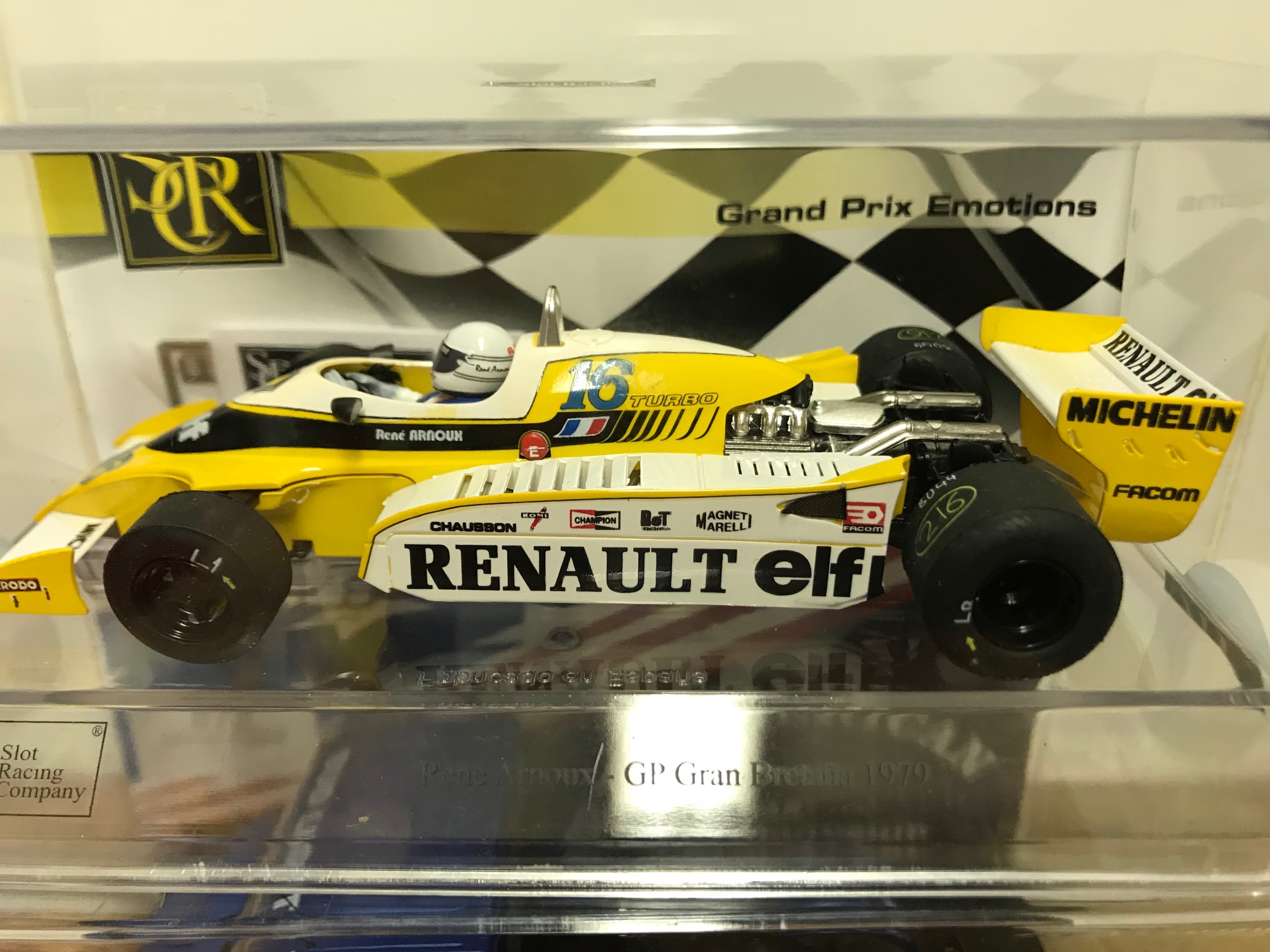 SRC 02102  RENAULT F1 RENE ARNOUX GRAN BRETAÑA 1979