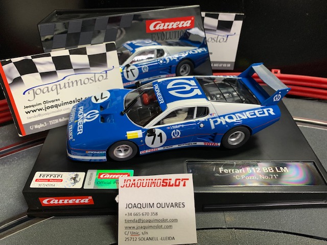 Carrera Evolution 27726 Ferrari 512 BB LM 