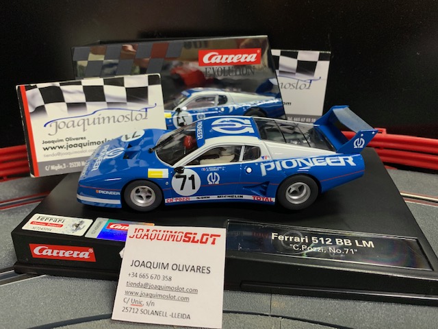 Carrera Evolution 27726 Ferrari 512 BB LM 