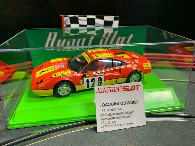Avant Slot AV51407 Ferrari 308 GTB - Rally de Montecarlo 1983