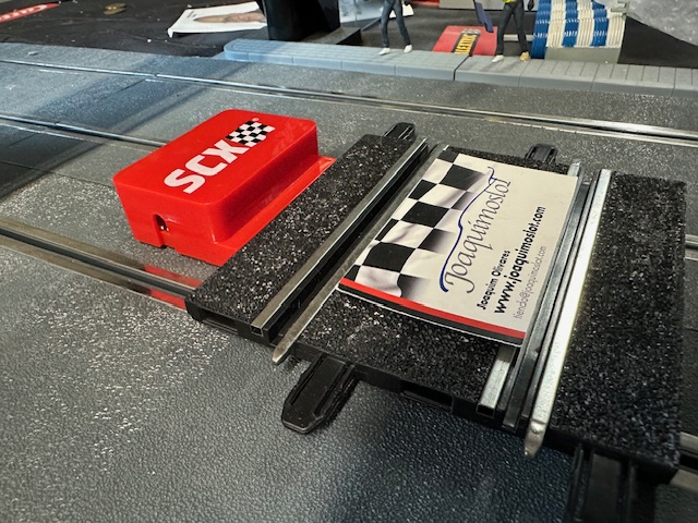 scalextric compact pista conexion clavija