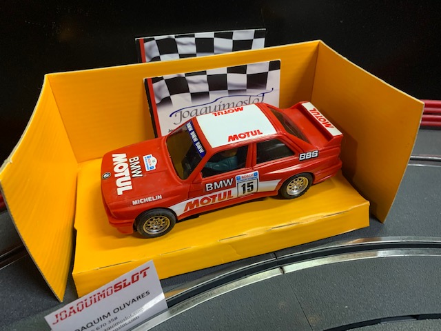 Scalextric 8360 BMW M3 Central Hispano – Violette N°120, éclairage Fonctionne, Neuf