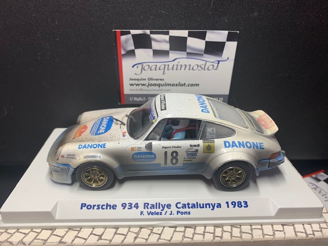 SLOTWINGS W044-03 Porsche 934 Rallye Catalunya 1983