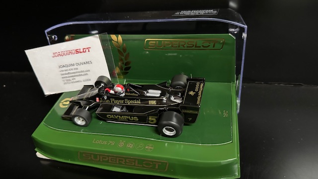 Superslot H4494 Lotus 79  Mario  Andretti.