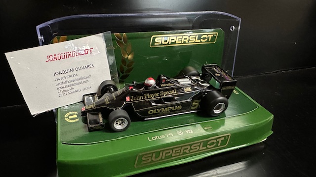 Superslot H4494 Lotus 79  Mario  Andretti.