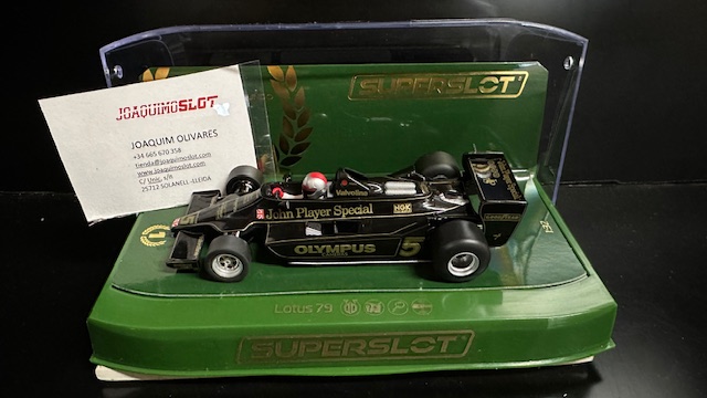 Superslot H4494 Lotus 79  Mario  Andretti.